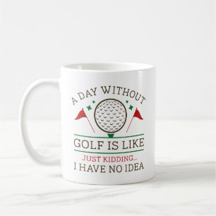Mug Une journée sans golf