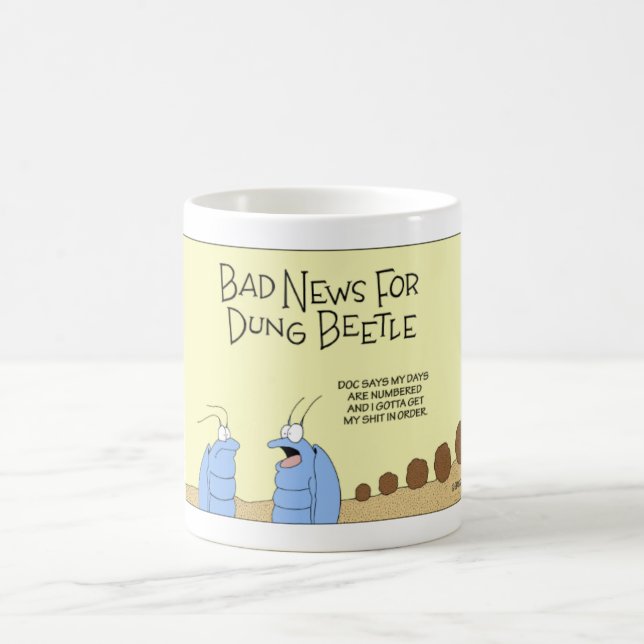 Mug Une mauvaise journée pour un bousier (Centre)