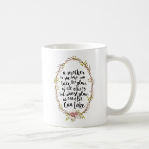 Mug Une mère est tout citation à la mode de