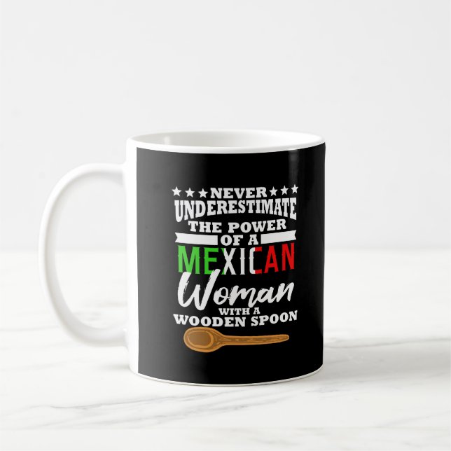 Mug Une Mexicaine qui fait un cadeau à Latina (Gauche)
