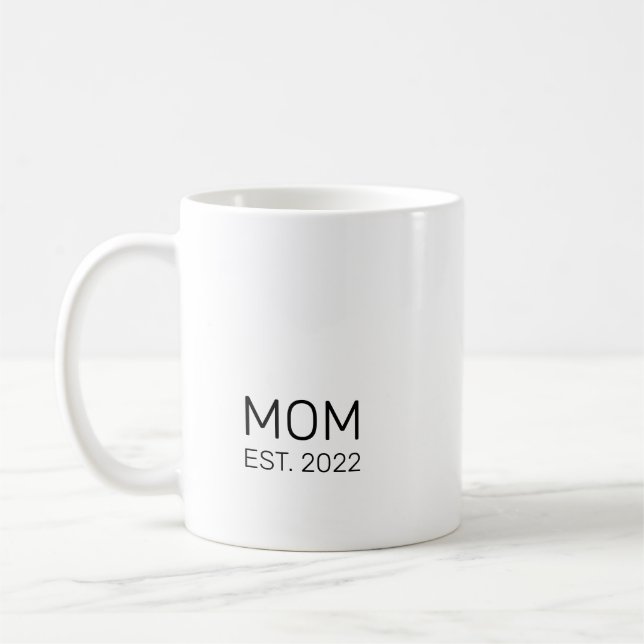 Mug Une nouvelle maman va être musclée (Gauche)