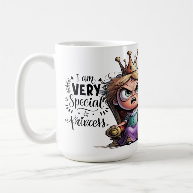 Mug Une princesse qui sait briller ! (Gauche)