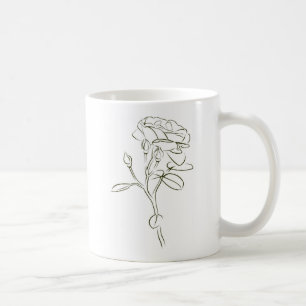 Mug Une rose pour la bien-aimée....