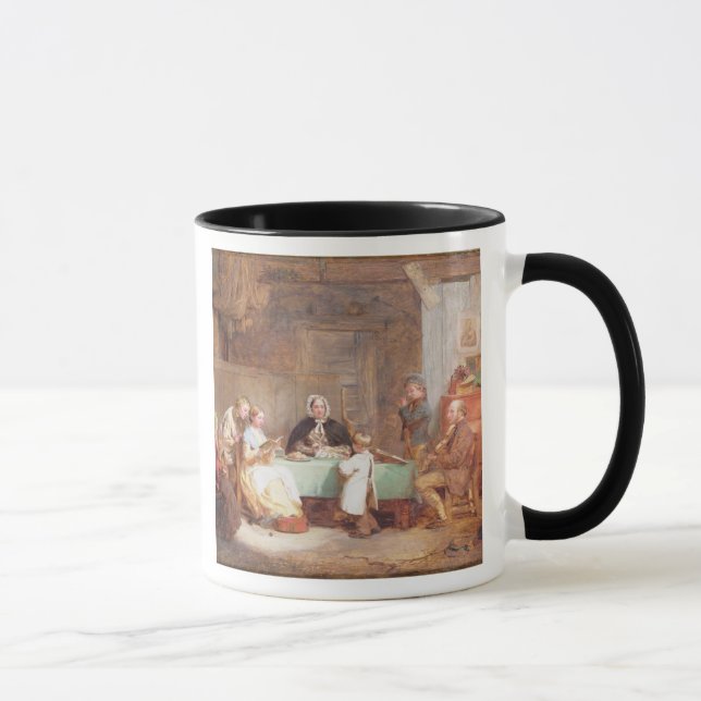 Mug Une soirée musicale (huile sur la toile) 2 (Droite)