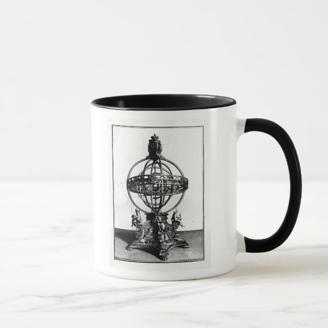 Mug Une sphère armillaire du système Copernican (Droite)