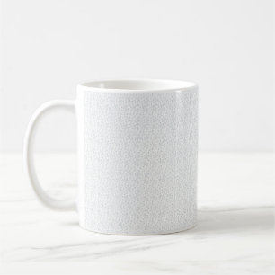 Mug Une surface entièrement blanche et sans fonctionna