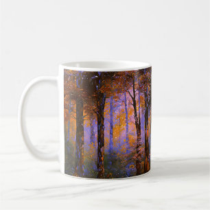 Mug Une symphonie de feuilles - Paysage boisé