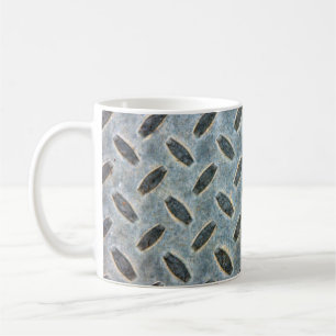Mug Une texture de tissage métallique fond abstrait, v