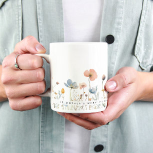 Mug Une touche florale aux petits déjeuners café : Cad