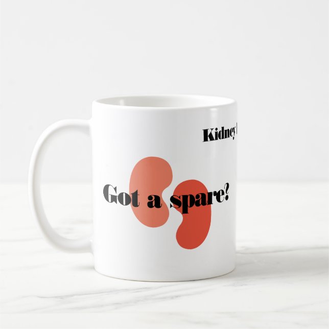 Mug Une transplantation de rein de rechange sur mesure (Gauche)
