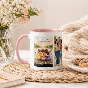 Mug Une véritable amitié Fête de l'amitié Inspiran