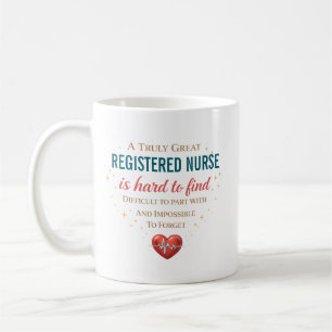 Mug Une véritable infirmière autorisée exceptionnelle 