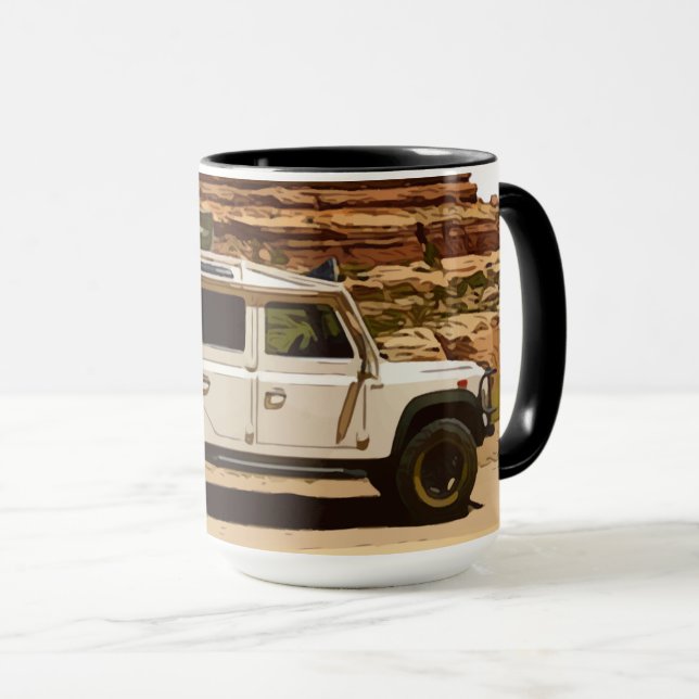 MUG UNE VIE. VIVE-LE. (Devant droit)