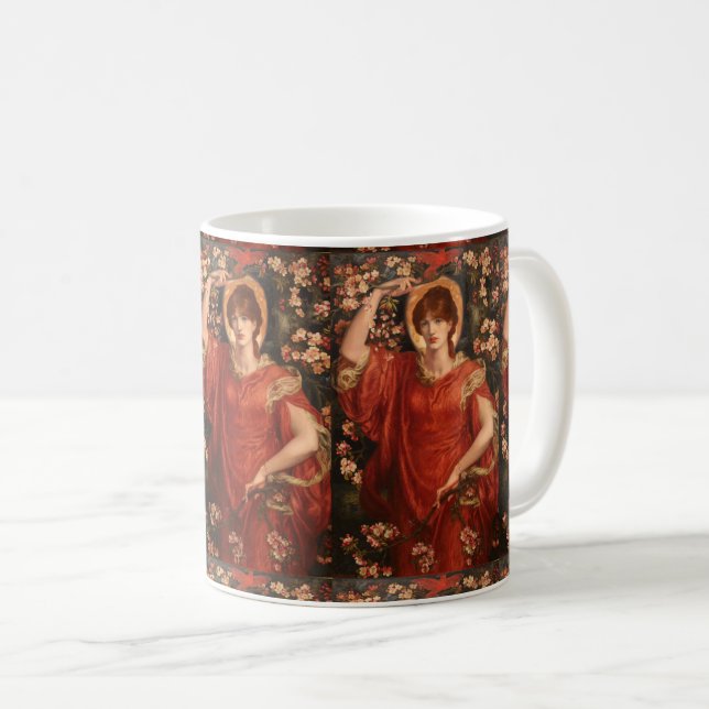 Mug Une vision de Fiammetta 1878 Dante Gabriel Rossett (Devant droit)