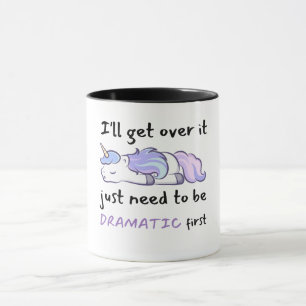 Mug Unicorn Je vais m'en remettre Je dois juste être