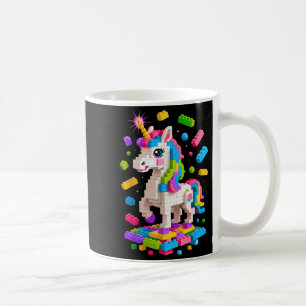 Mug Unicorn Lover Master Builder Bloc de briques
