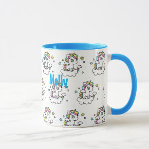 Mug Unicorn Sprinkings Kawaii Cute Coffee Cadeau Coupe