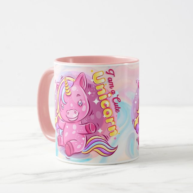 Mug Unicorne (Devant gauche)