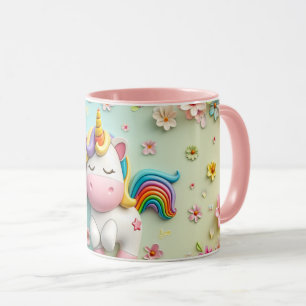 Mug Unicorne 3D