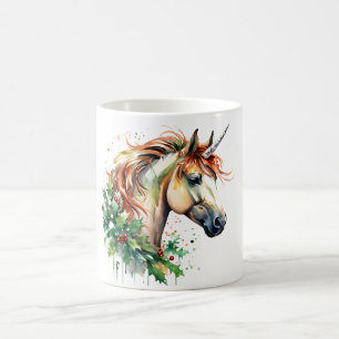 Mug Unicorne à Noël