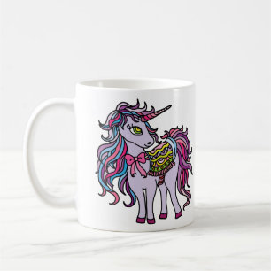 Mug Unicorne bleue et violette