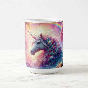 Mug Unicorne dans une forêt d'Imaginaires dynamique