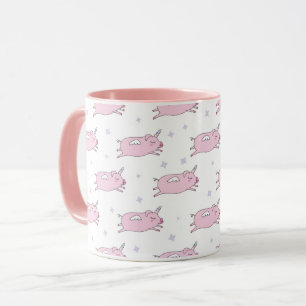 Mug Unicornes de cochon volant