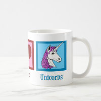 Unicornes Peace Love
