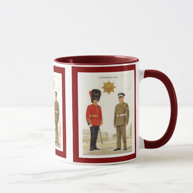 Mug Uniformes historiques d'armée britannique, gardes (Droite)