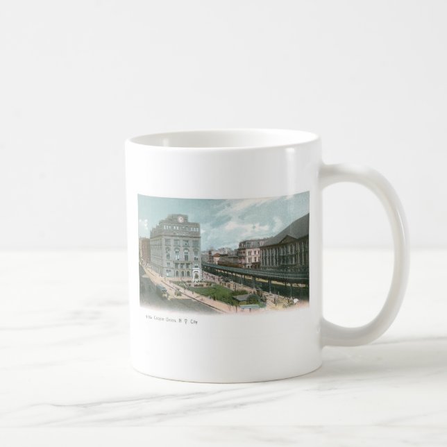Mug Union de tonnelier. Ville de NY (Droite)