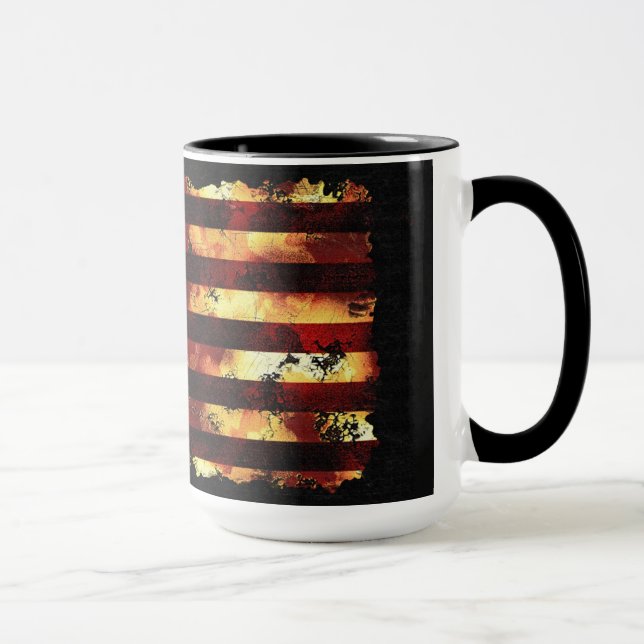 Mug Union Flag, Guerre civile, Stars and Stripes, USA (Droite)