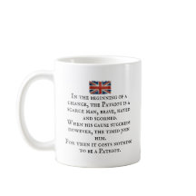 Mug - Union Jack Flag With Patriotic Slogan 14