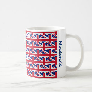 Mug Union Jack personnalisée et élégant