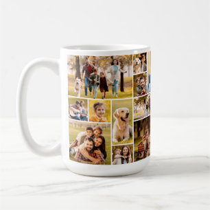 Mug Unique 21 Photo Collage Minimaliste Simple