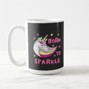Mug Unisex Born to Sparkle