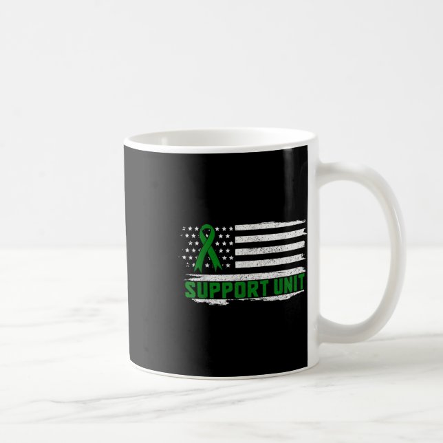 Mug Unité de soutien Mois de sensibilisation à la sant (Droite)