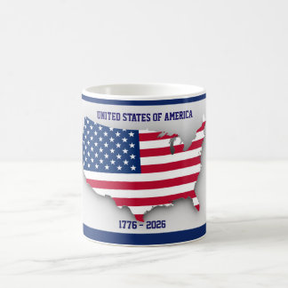 Mug UNITED STATES OF AMERICA 1776-2026 Anniversary