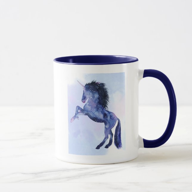 Mug Univers Unicorne - Cosmique (Droite)