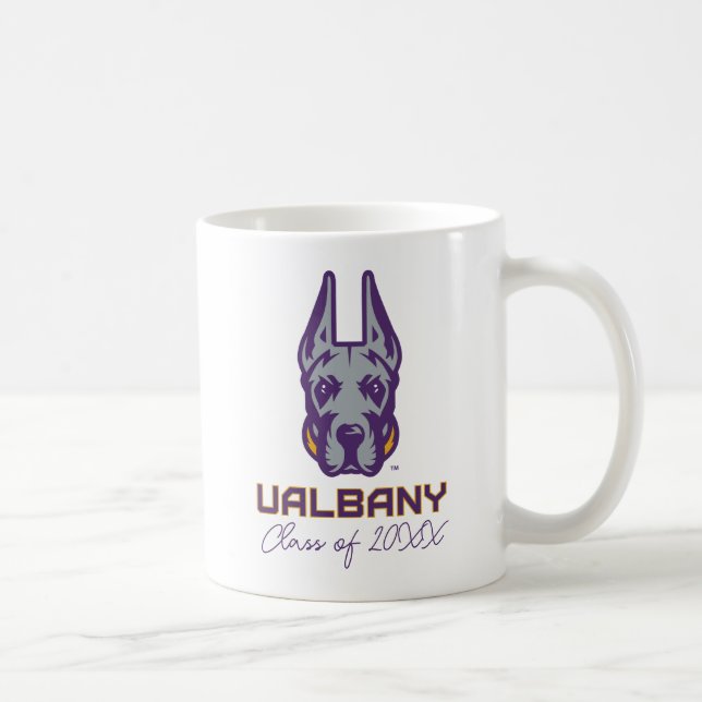 Mug Université d'Albany Great Danes (Droite)