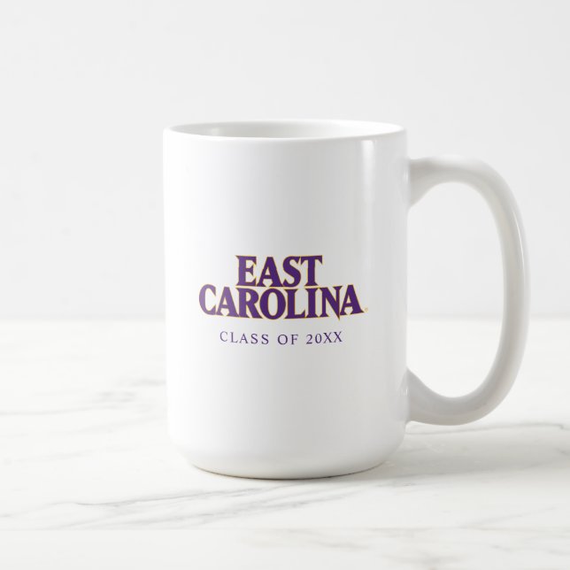 Mug Université de Caroline de l'Est | Caroline de l'Es (Droite)