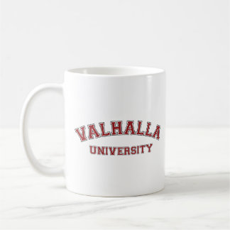 Mug Université de Valhalla Ring Cycle School rouge
