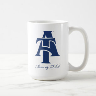 Mug Université d'État A&T de Caroline du Nord Un log