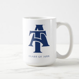 Mug Université d'État A&T de Caroline du Nord Un log