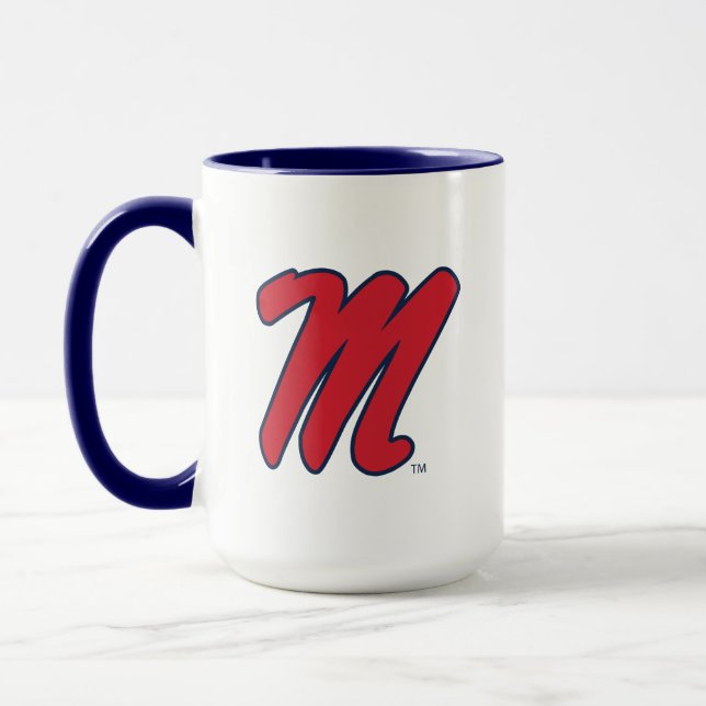 Mug Université du Mississippi | Script M (Gauche)