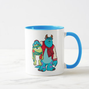 Mug Université Monsters   Mike & Sulley Holiday Cheer