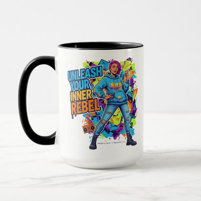 Mug Unleash Your Inner Rebel -  (Gauche)
