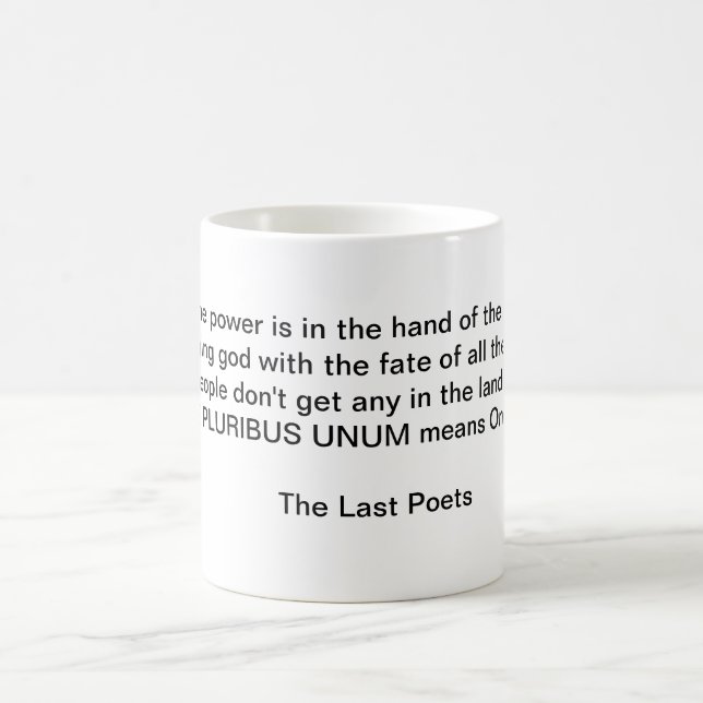 Mug Unum d'E Pluribus (Centre)