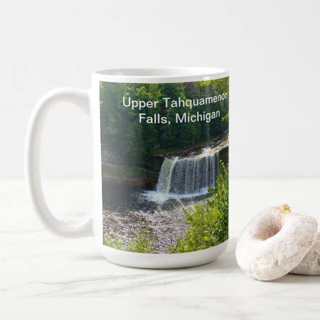 Mug Upper Tahquamenon Falls State Park, MI (Avec donut)