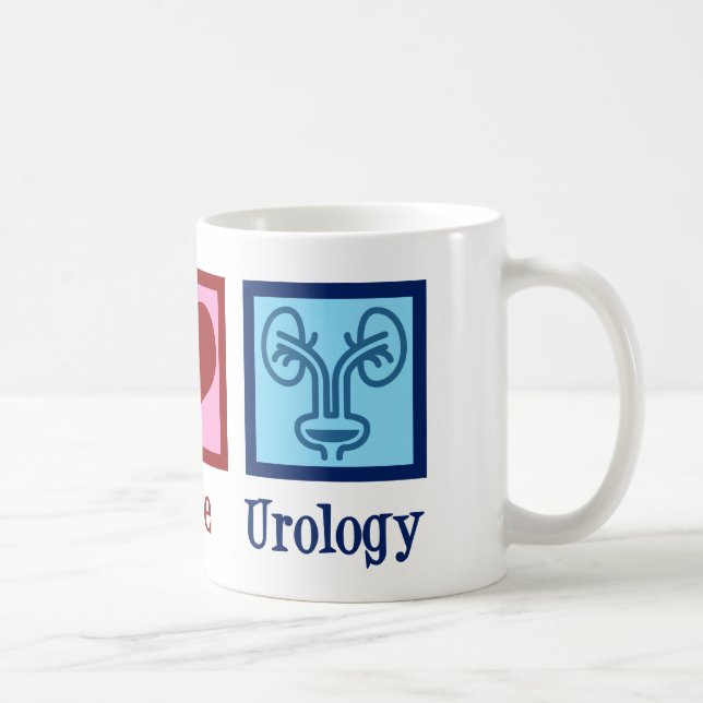 Mug Urologie de l'amour pour la paix (Droite)
