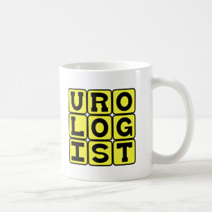 Mug Urologue, spécialiste dans le système d'appareil